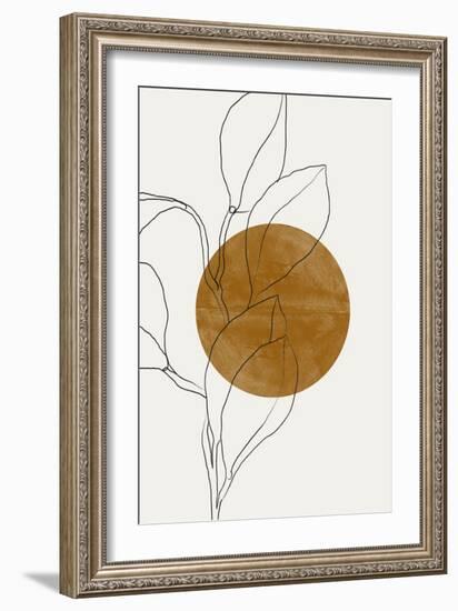 Plant and Sun-THE MIUUS STUDIO-Framed Giclee Print