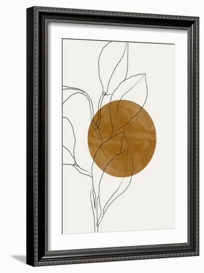 Plant and Sun-THE MIUUS STUDIO-Framed Giclee Print
