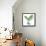 Plant Big Leaf II Dark Green-Chris Paschke-Framed Stretched Canvas displayed on a wall