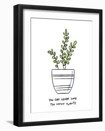 Plant Lady I-Anna Quach-Framed Art Print