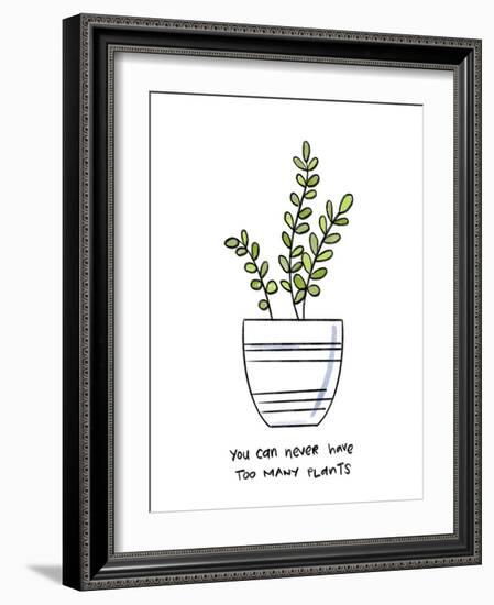 Plant Lady I-Anna Quach-Framed Art Print