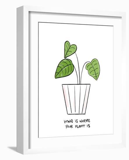 Plant Lady II-Anna Quach-Framed Art Print