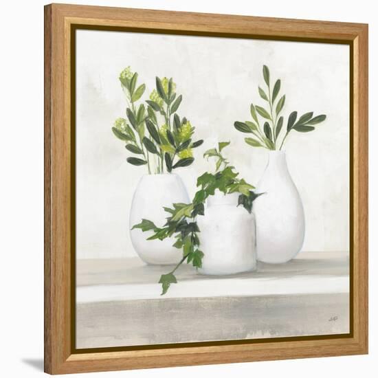 Plant Life II-Julia Purinton-Framed Stretched Canvas