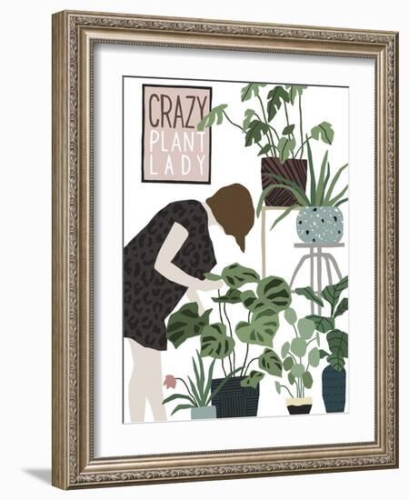 Plant Life - Jasmine-Aurora Bell-Framed Giclee Print