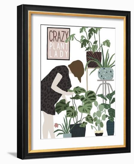 Plant Life - Jasmine-Aurora Bell-Framed Giclee Print