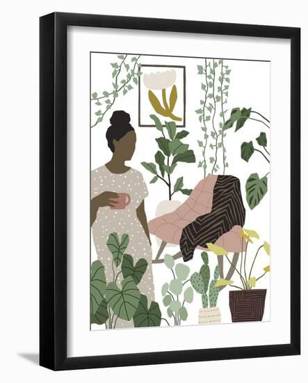 Plant Life - Willow-Aurora Bell-Framed Giclee Print