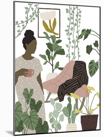Plant Life - Willow-Aurora Bell-Mounted Giclee Print