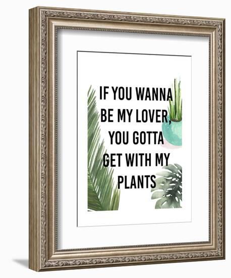 Plant Love IV-Studio W-Framed Art Print