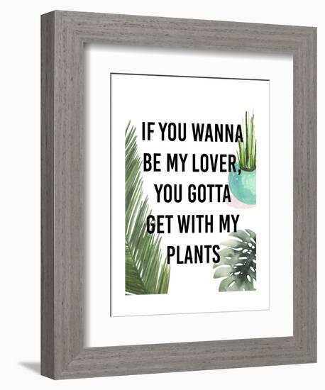 Plant Love IV-Studio W-Framed Art Print