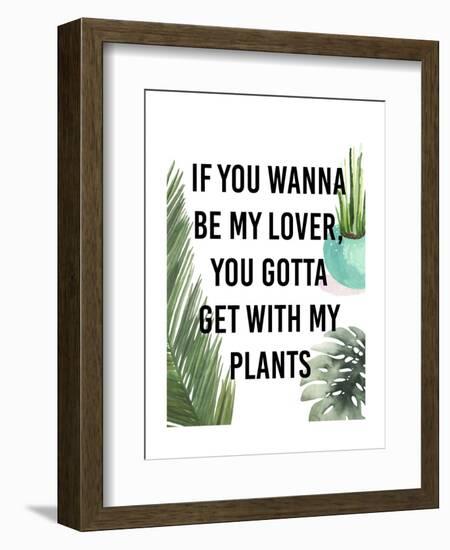Plant Love IV-Studio W-Framed Art Print