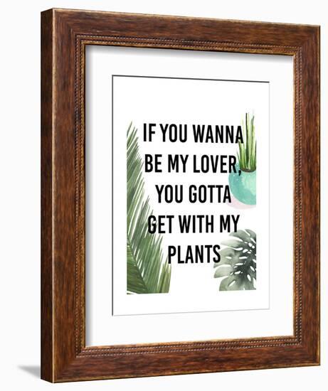 Plant Love IV-Studio W-Framed Art Print