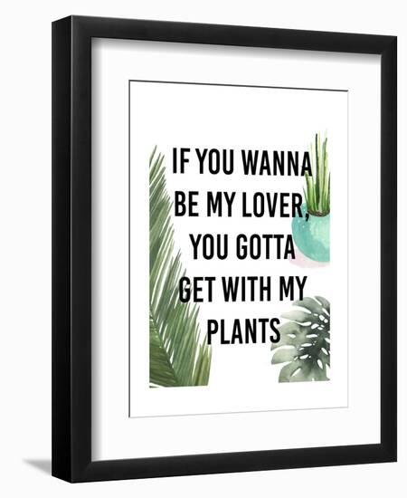 Plant Love IV-Studio W-Framed Art Print