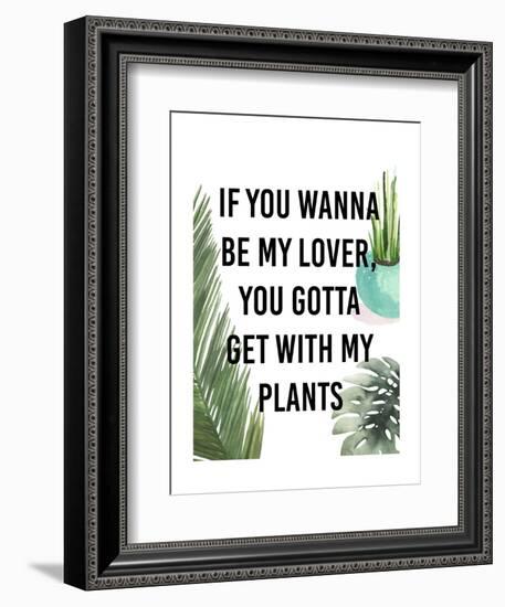 Plant Love IV-Studio W-Framed Art Print