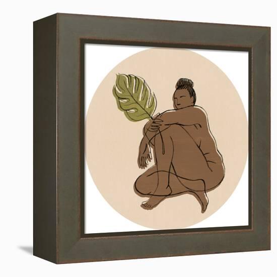 Plant Mom Collection C-Grace Popp-Framed Stretched Canvas