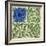 Plant with a Blue Flower (W/C on Paper)-William De Morgan-Framed Giclee Print