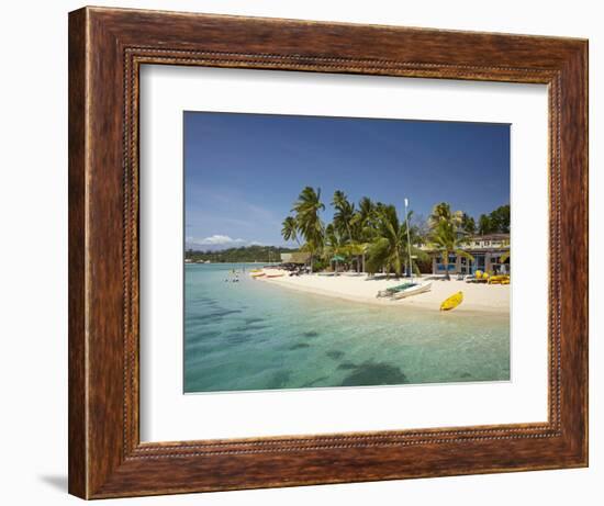 Plantation Island Resort, Malolo Lailai Island, Mamanuca Islands, Fiji, South Pacific-David Wall-Framed Photographic Print