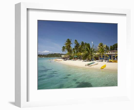 Plantation Island Resort, Malolo Lailai Island, Mamanuca Islands, Fiji, South Pacific-David Wall-Framed Photographic Print