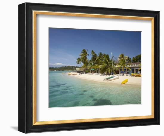 Plantation Island Resort, Malolo Lailai Island, Mamanuca Islands, Fiji, South Pacific-David Wall-Framed Photographic Print