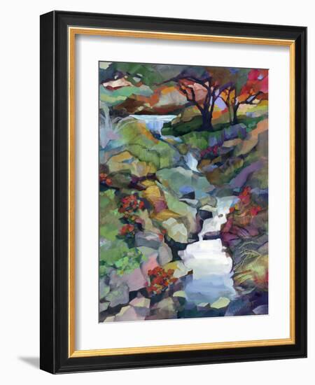 Planted by Streams of Water-Karen Mathison Schmidt-Framed Art Print