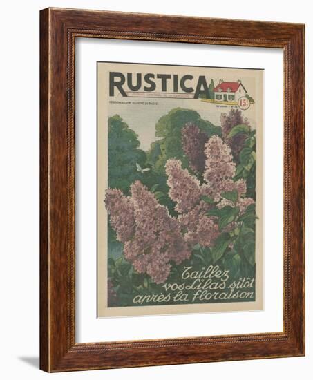 Plantez des Lilacs-null-Framed Art Print