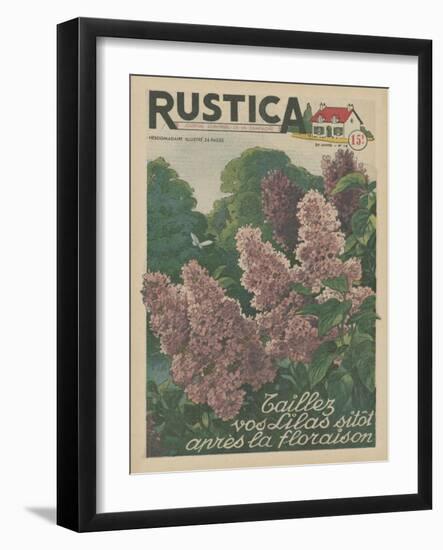 Plantez des Lilacs-null-Framed Art Print