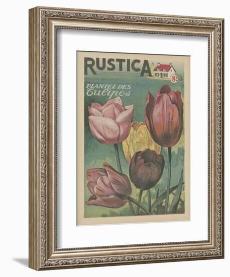 Plantez des Tulipes-null-Framed Art Print