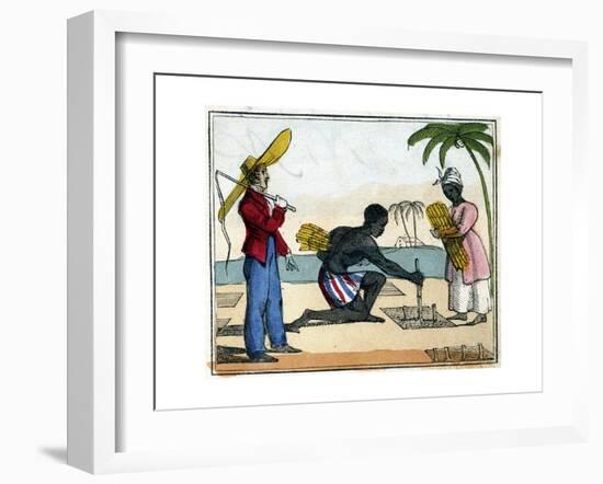 Planting, 1826-null-Framed Giclee Print