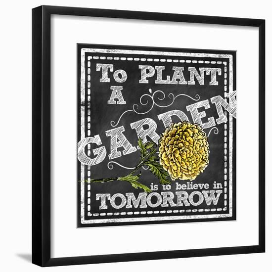 Planting a Garden-null-Framed Giclee Print