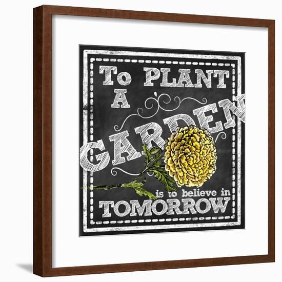 Planting a Garden-null-Framed Giclee Print