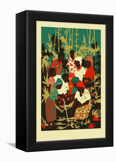 Planting Trees-Eliza Southwood-Framed Premier Image Canvas