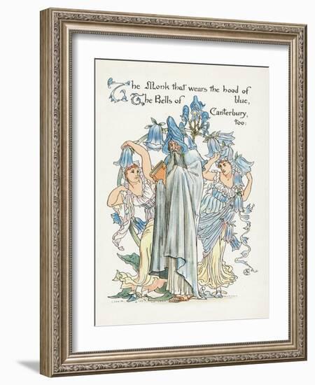 Plants, Aconitum Napellus-Walter Crane-Framed Art Print