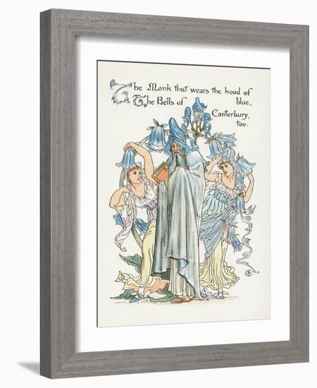 Plants, Aconitum Napellus-Walter Crane-Framed Art Print