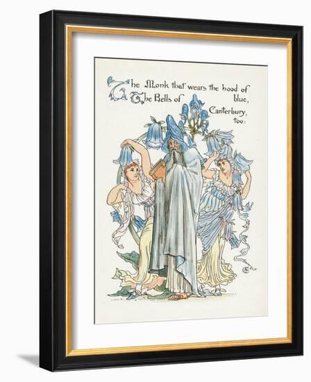 Plants, Aconitum Napellus-Walter Crane-Framed Art Print