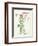 Plants, Althaea Rosea-Walter Crane-Framed Art Print