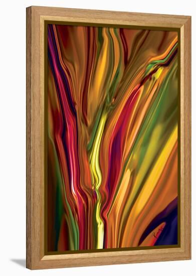 Plants of Eden-Rabi Khan-Framed Stretched Canvas