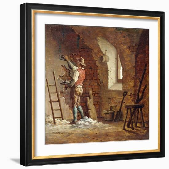 Plasterer, C.1807-John Cranch-Framed Giclee Print