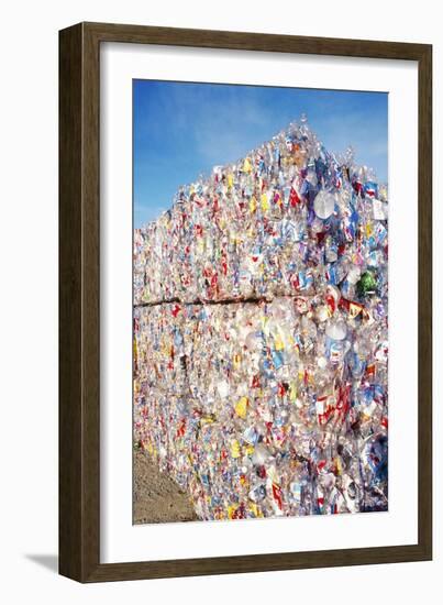 Plastic Recycling-Alan Sirulnikoff-Framed Photographic Print