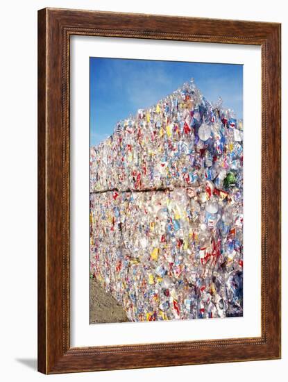 Plastic Recycling-Alan Sirulnikoff-Framed Photographic Print