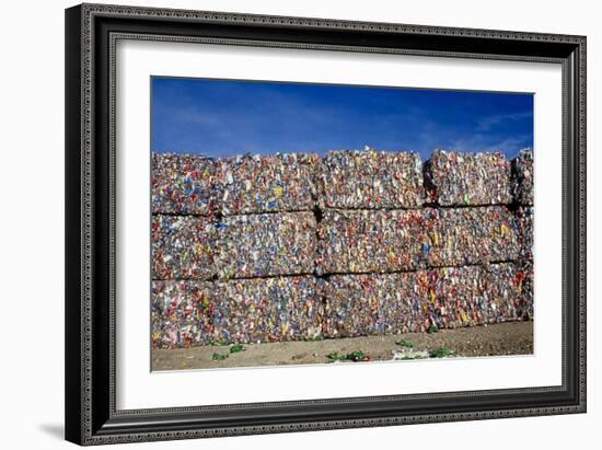 Plastic Recycling-Alan Sirulnikoff-Framed Photographic Print