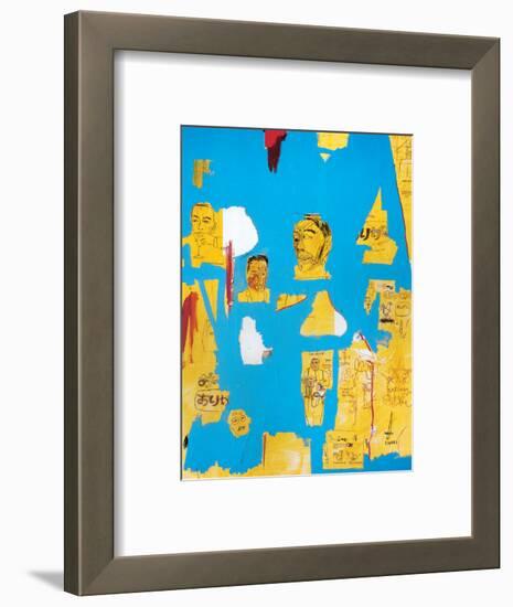 Plastic Sax-Jean-Michel Basquiat-Framed Giclee Print