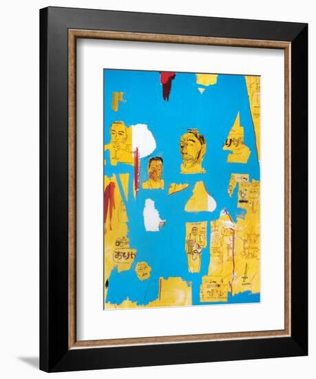 Plastic Sax-Jean-Michel Basquiat-Framed Giclee Print