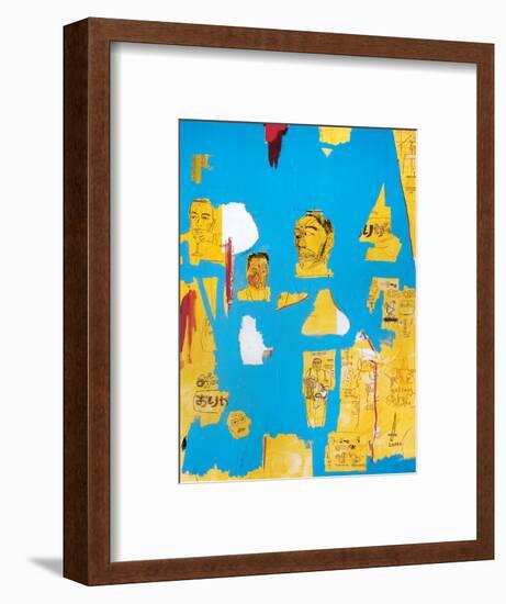 Plastic Sax-Jean-Michel Basquiat-Framed Giclee Print