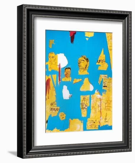 Plastic Sax-Jean-Michel Basquiat-Framed Giclee Print