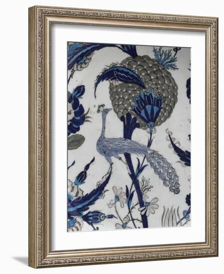 plat au paon-null-Framed Giclee Print