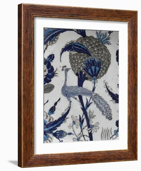 plat au paon-null-Framed Giclee Print