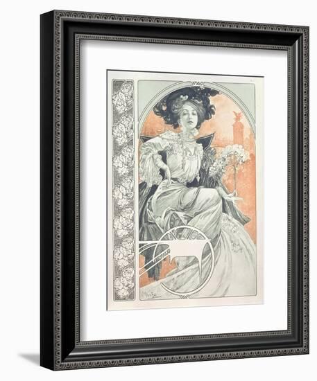 Plate 1 from 'Documents Decoratifs', 1902-Alphonse Mucha-Framed Giclee Print