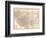 Plate 107. Map of Montana. United States-Encyclopaedia Britannica-Framed Premium Giclee Print