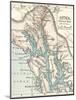 Plate 116. Inset Map of Sitka-Encyclopaedia Britannica-Mounted Art Print