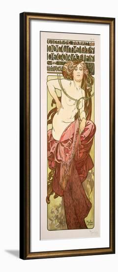 Plate 13 from 'Documents Decoratifs', 1902-Alphonse Mucha-Framed Giclee Print