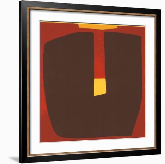 Plate, 2004-Carl Abbott-Framed Serigraph